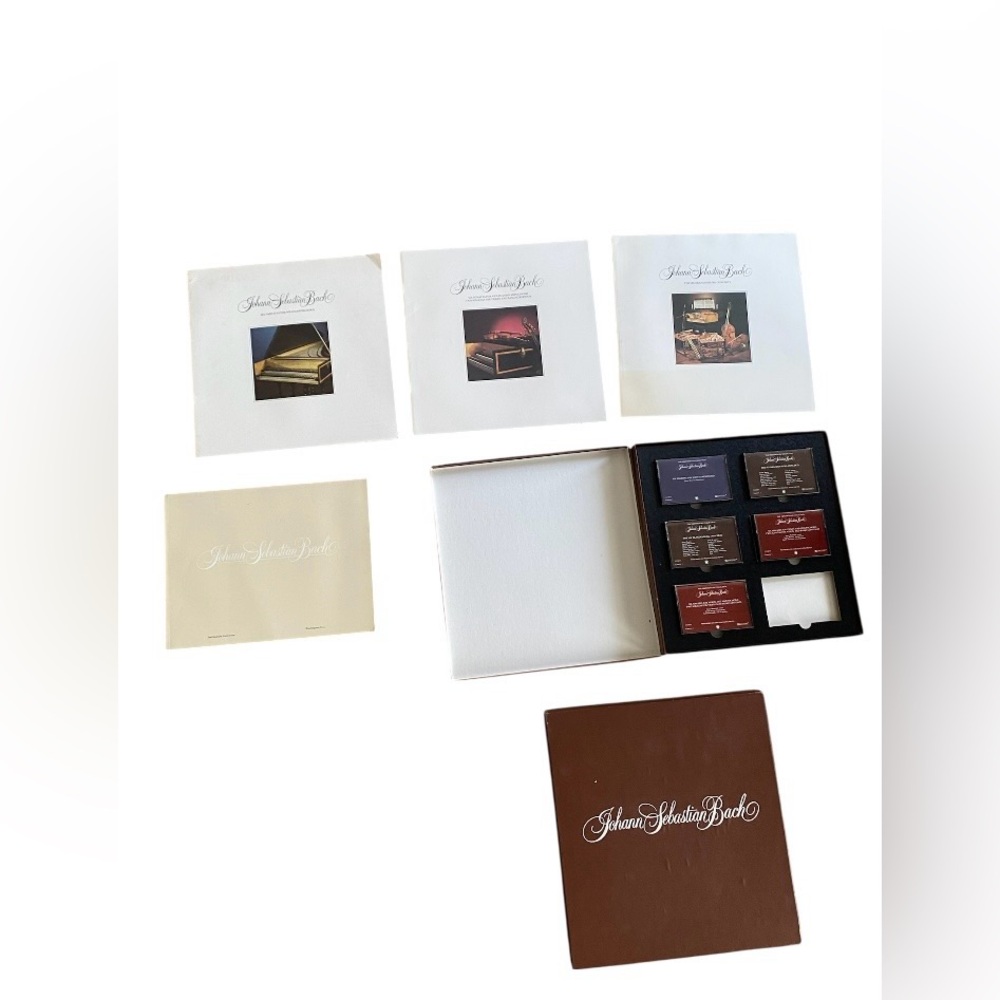 Smithsonian - Johann S Bach Classical Baroque Box Set, Cassettes & Books